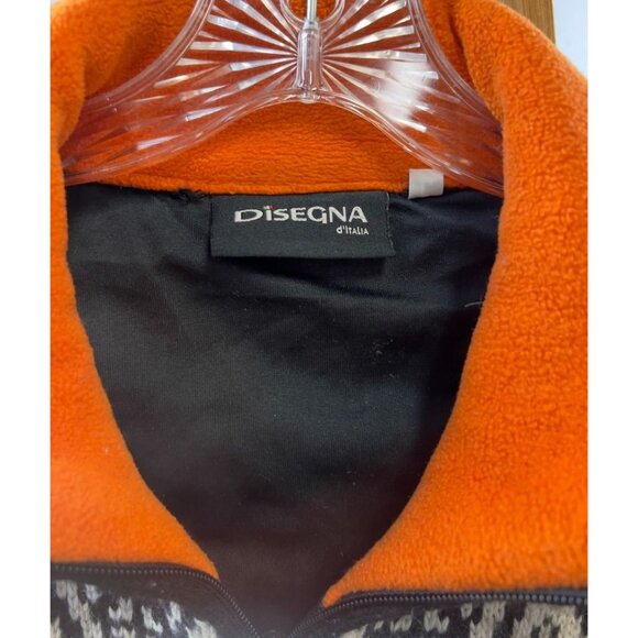 Disegna d'Italia Alpine Expedition Men's L Nordic Full-Zip Sweater Wool Blend - Picture 15 of 15